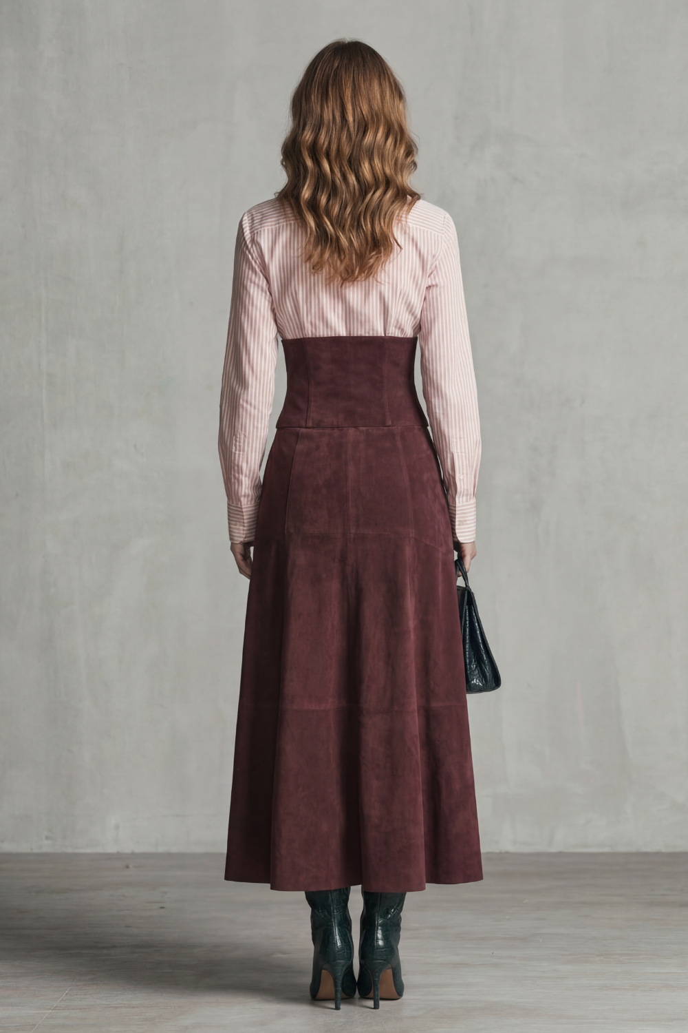 Avelinne – Corset waist silhouette – Maxi dress