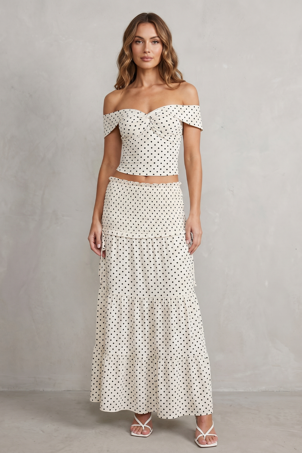 Bellafleur – Polka dot romance – Skirt set