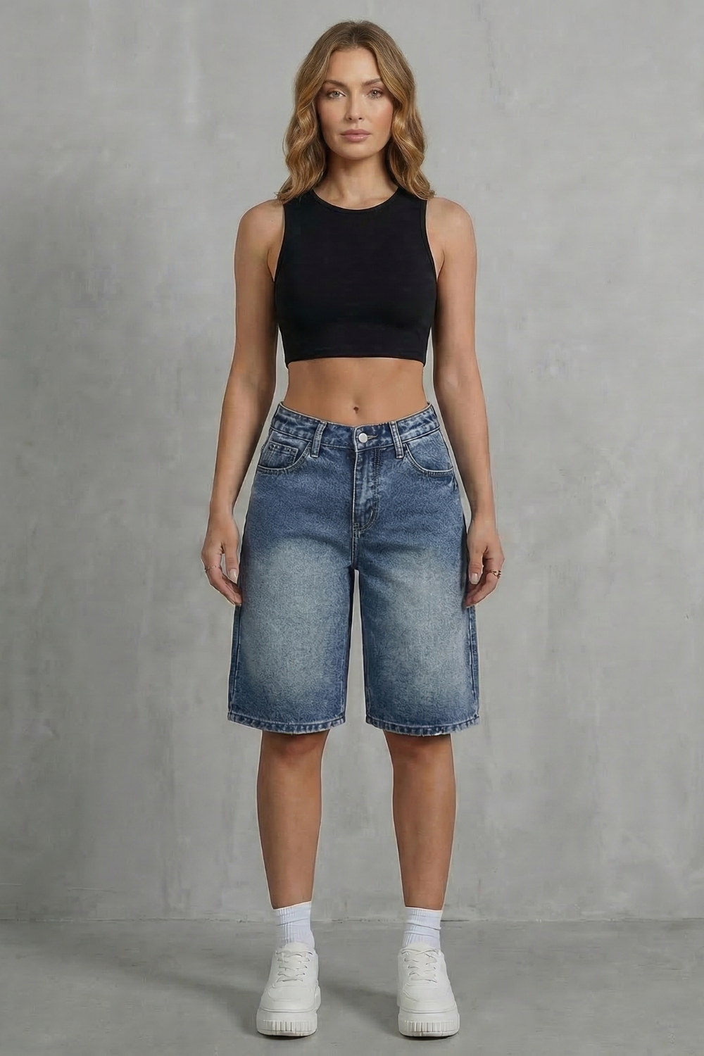 Bellamira – Vintage high waist – Denim shorts
