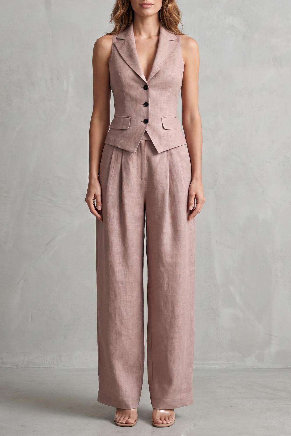 Élarique – Tailored elegance – Two-piece trouser set