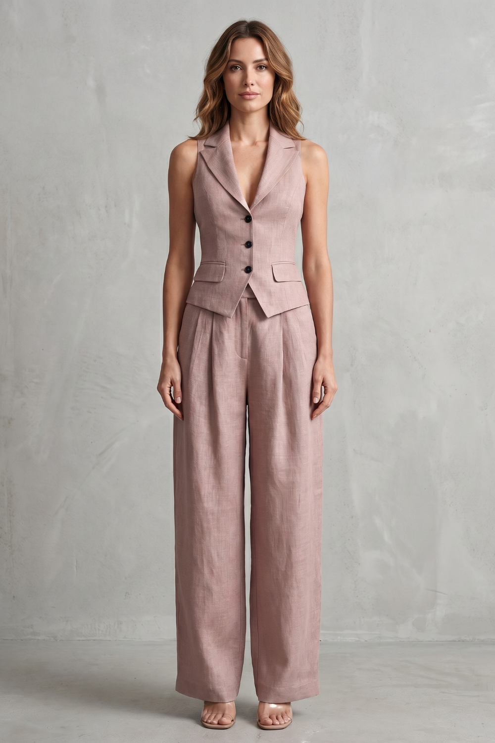 Élarique – Tailored elegance – Two-piece trouser set