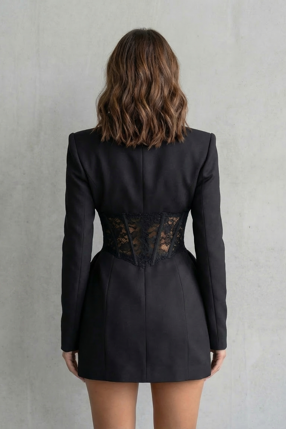 Valerisse – Lace corset silhouette – Blazer dress